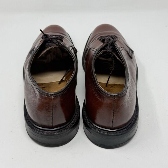 Dexter Derby Dress Shoes Mens 10.5 D Brown Pebble Grain Leather Oxford USA main image 6